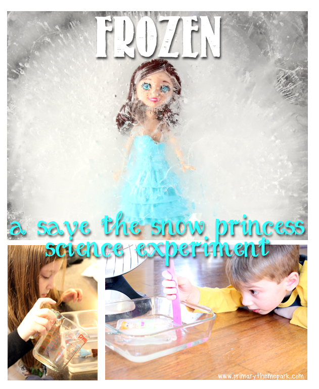Frozen: A Save the Snow Princess Science Experiment