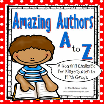 Amazing Authors A to Z Reading Challenge