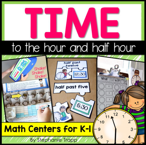 telling time to the hour | telling time activities | time to the hour first grade