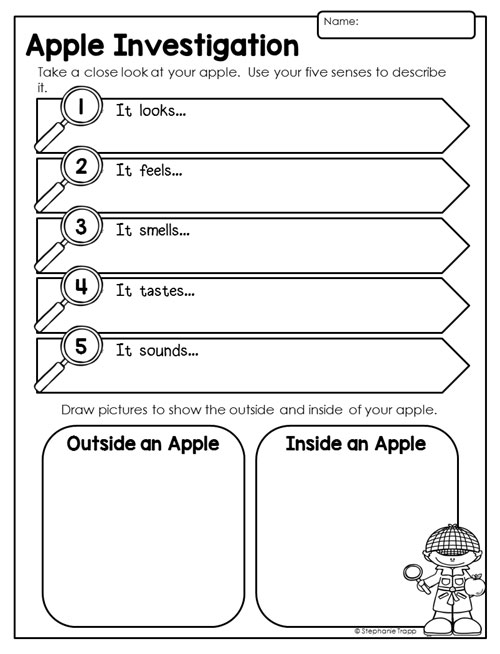 Apple Unit for Kindergarten and First Grade