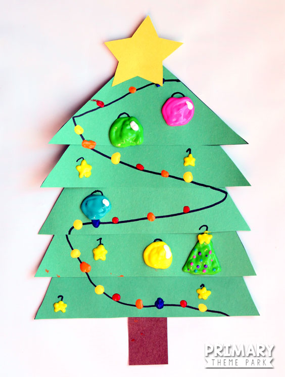 How to Decorate a Christmas Tree Writing Activity - Primary Theme Park
