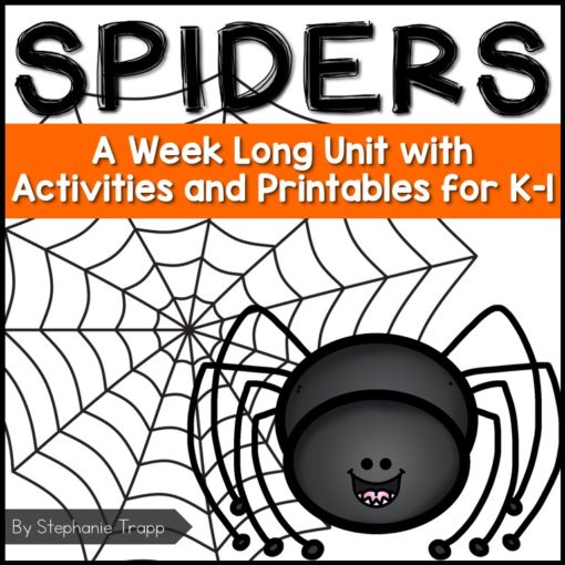 Spider Unit for Kindergarten and First Grade | Spider Unit 1st Grade