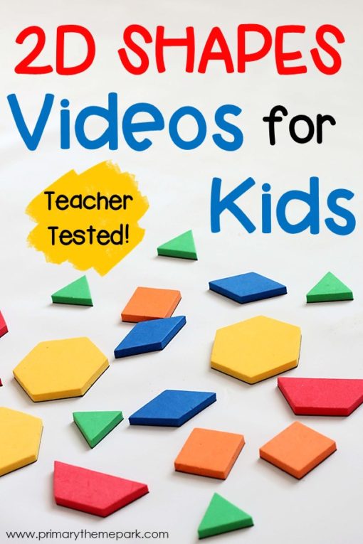 2D Shape Videos for Kindergarten