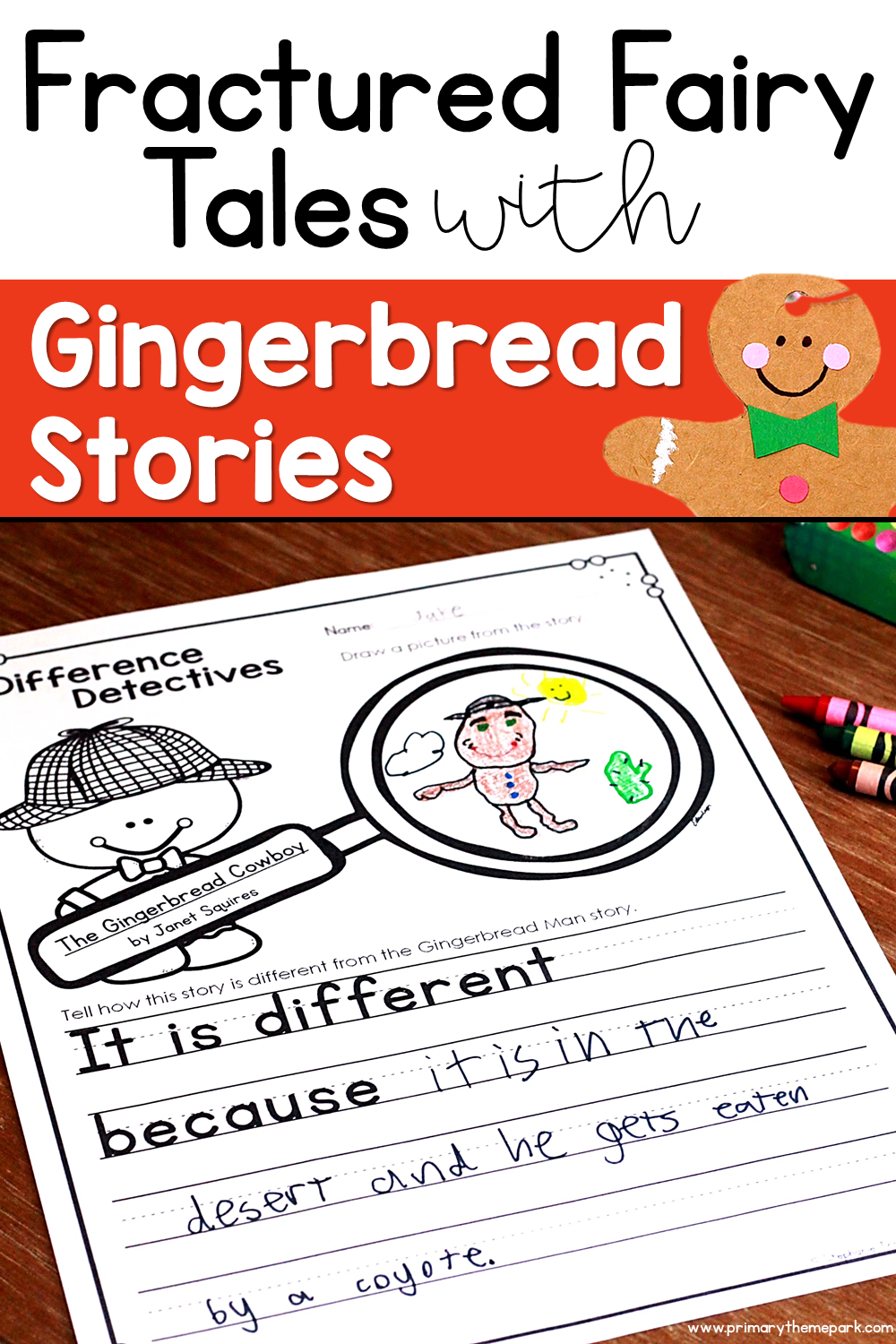Fractured Fairy Tales with Gingerbread Stories