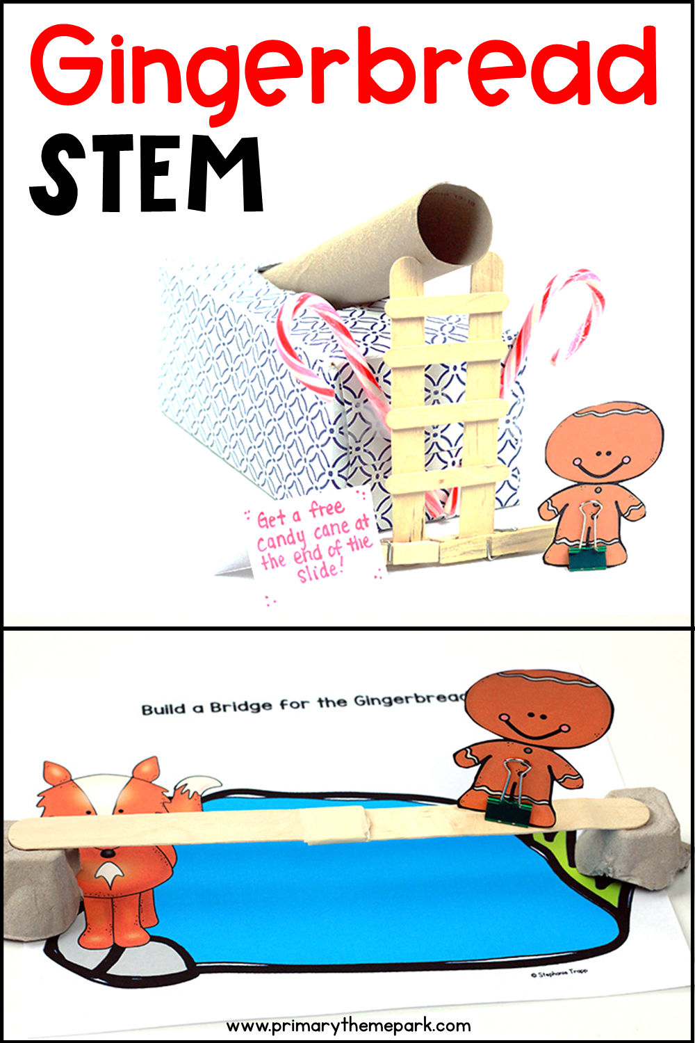 Gingerbread Man STEM activities