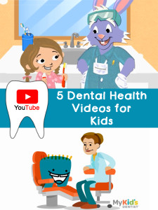 A collection of dental health videos for kids on YouTube