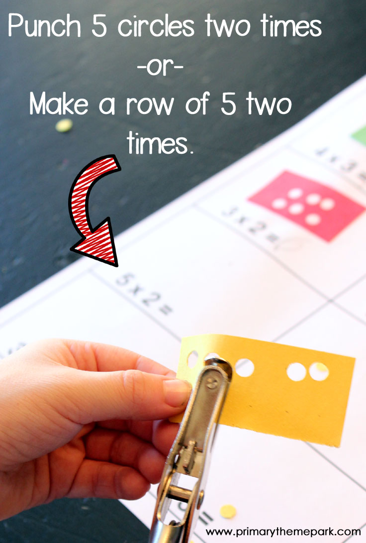 Multiplication Arrays - Primary Theme Park