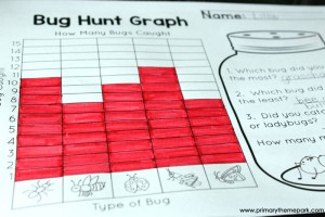 Bug Hunt Graphing Game - Primary Theme Park