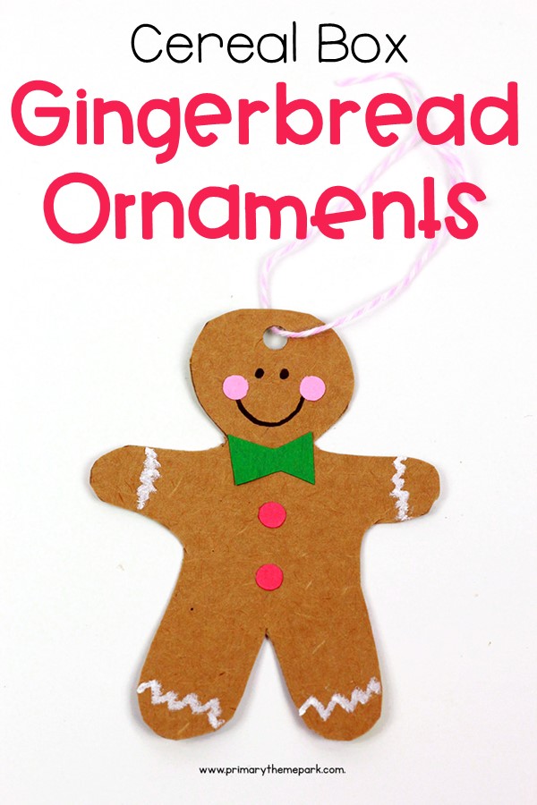 Gingerbread Ornament Craft Primary Theme Park
