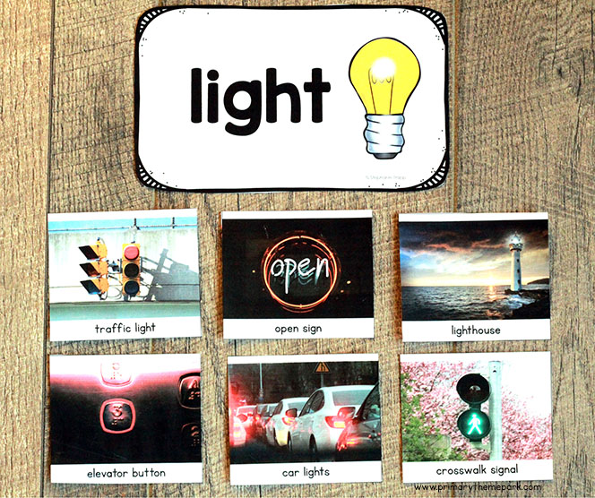 Communicating with Light and Sound Primary Theme Park