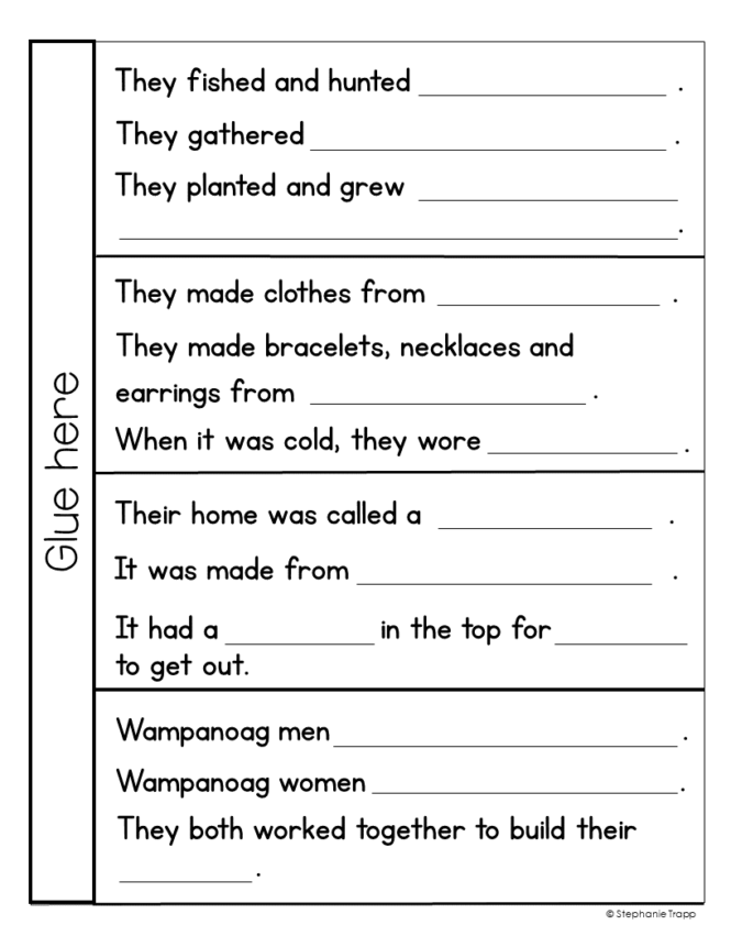 Thanksgiving Unit For Kindergarten